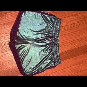 Girls shimmery shorts